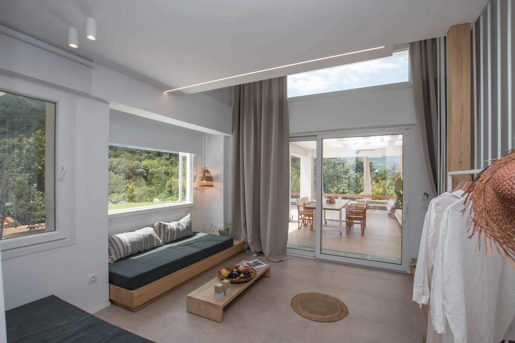 Bright contemporary living room